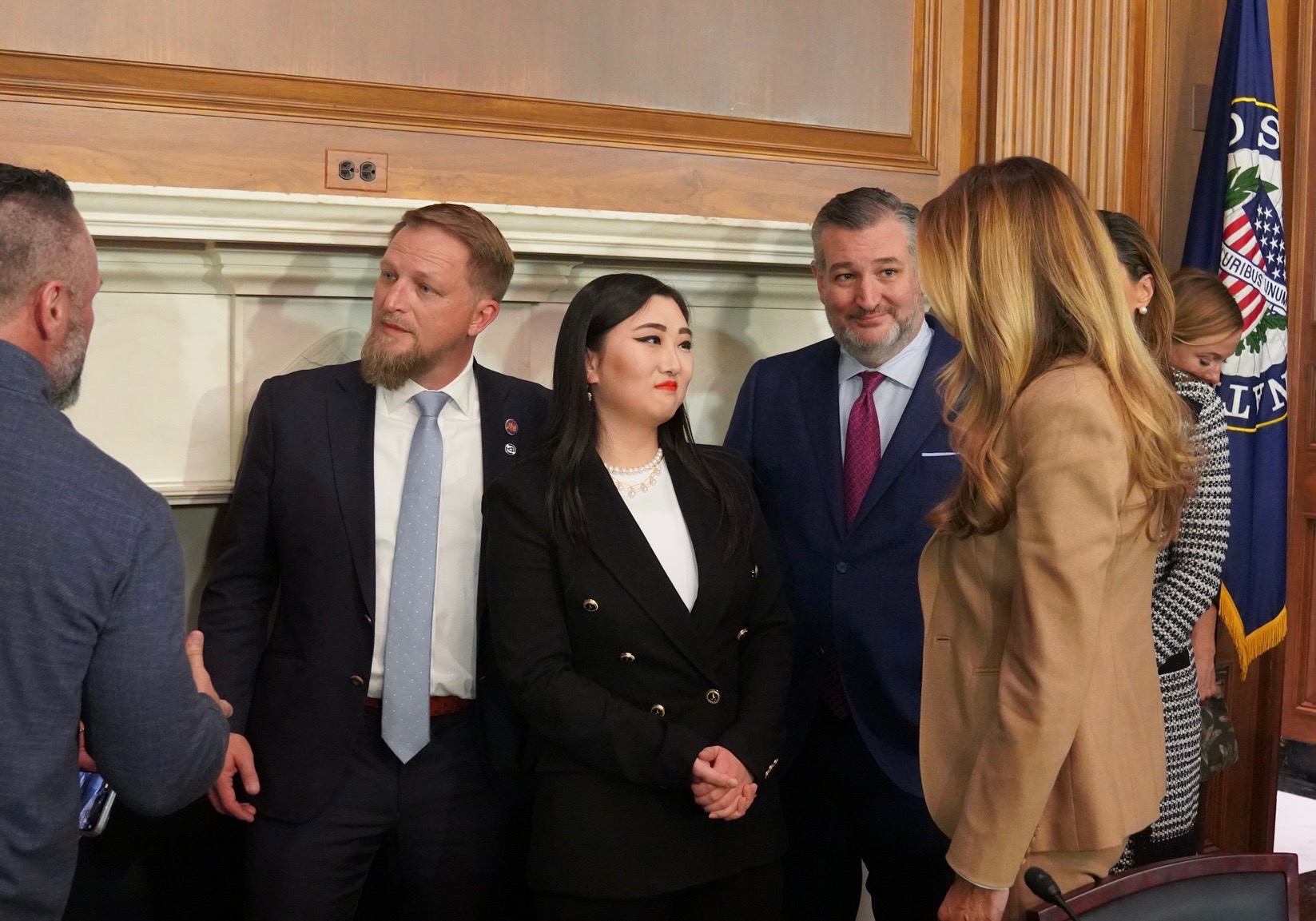 Alecto Foundation CEO Breeze Liu speaking during the roundtable.