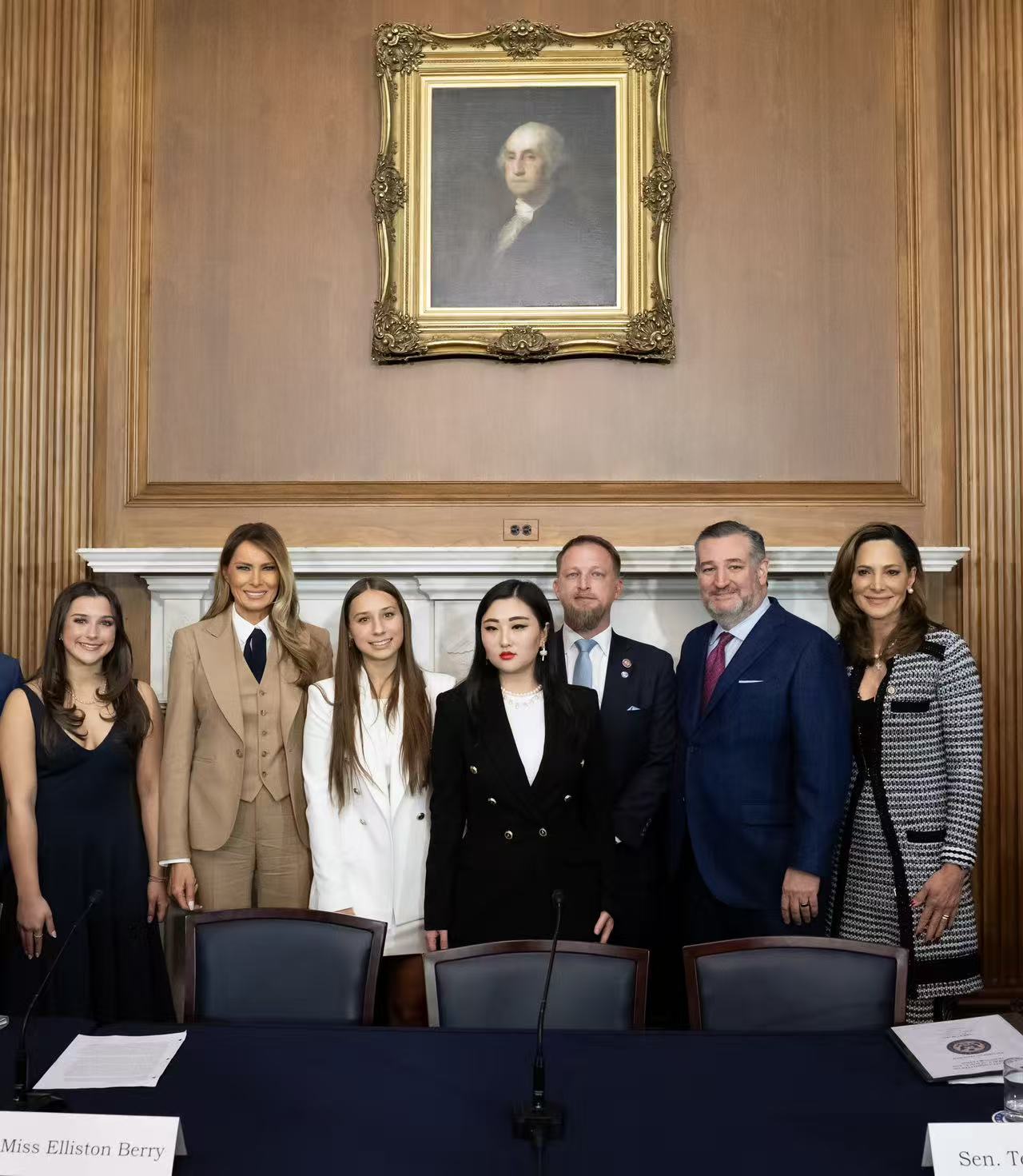 White House roundtable in support of the Take It Down Act.